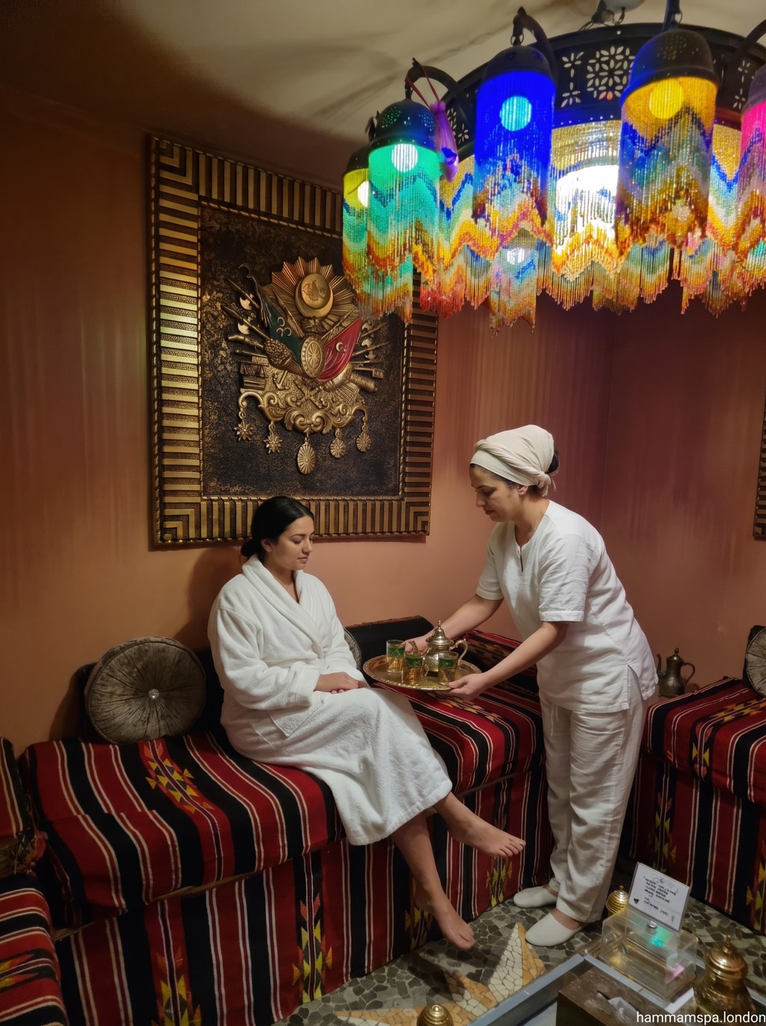 Head massage & finishing