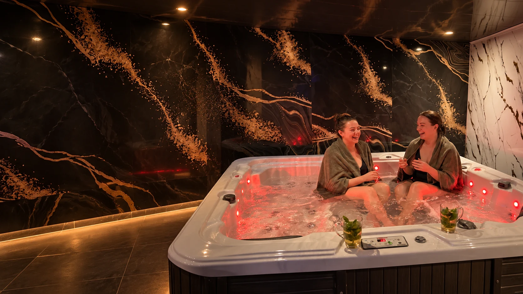 Hammam Spa London the jacuzzi